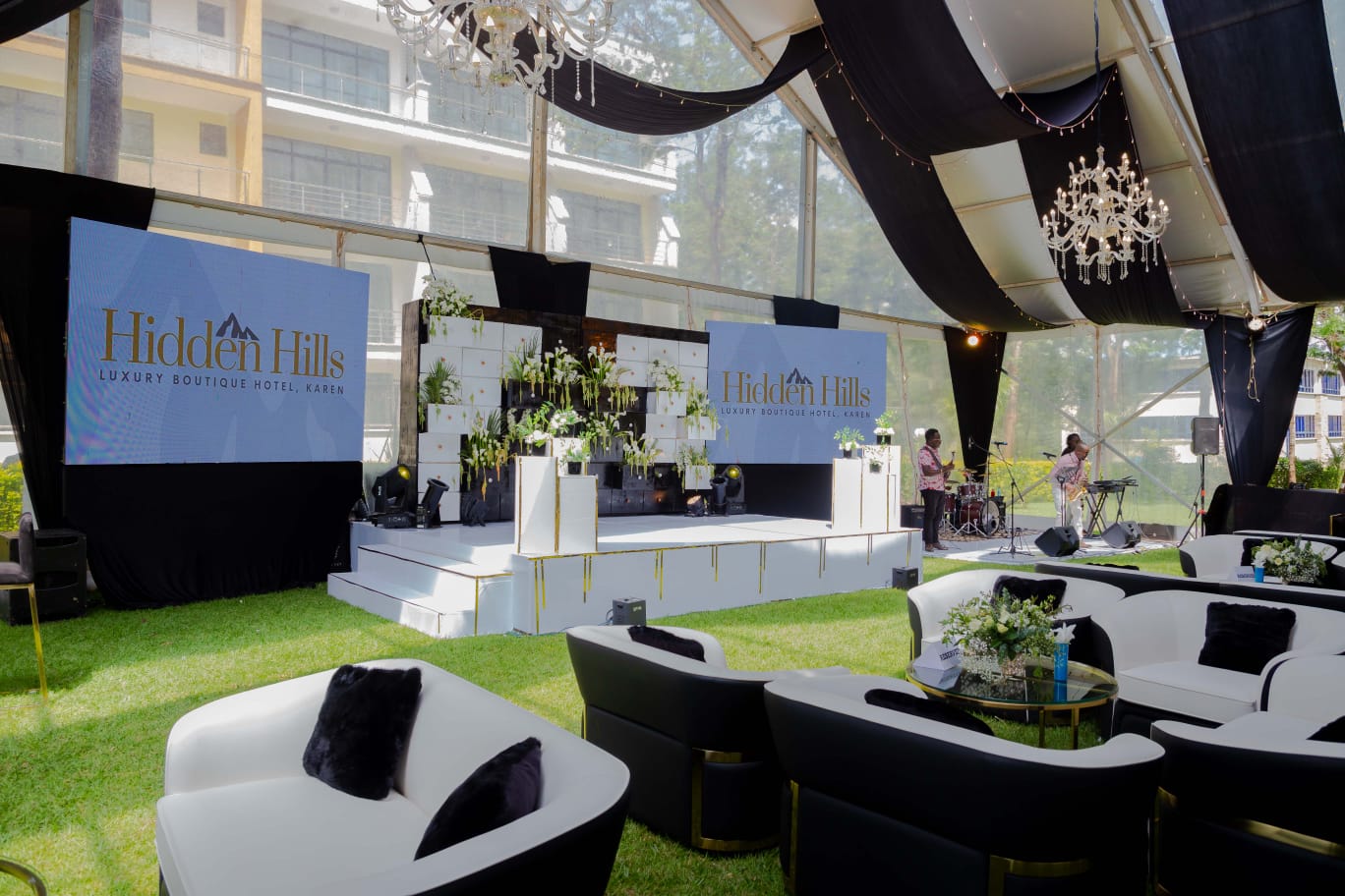 Plated gourmet dish from Hidden Hills